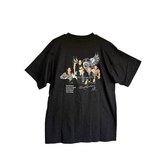 Vintage 1990s Eric Burdon's 1 Band "The Official Live Bootleg" T-shirt XL NOS! - Picture 2 of 6
